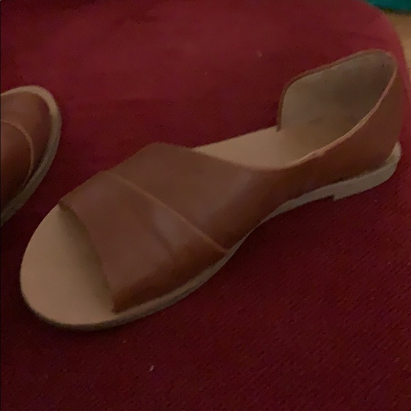 Universal Thread brown wrap sandals - Picture 3 of 5